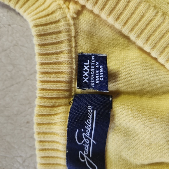 Jack Nicklaus V-neck Sweater. 3XL - Picture 3 of 5